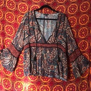 American Eagle BOHO Blouse